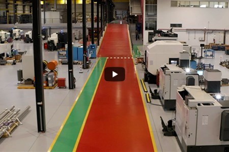New expanded production area